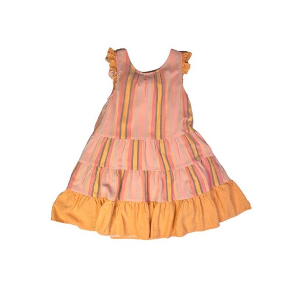 Matilda Jane Other - Matilda Jane Girl's Size 6 Orange Creamsicle Dress Ruffle